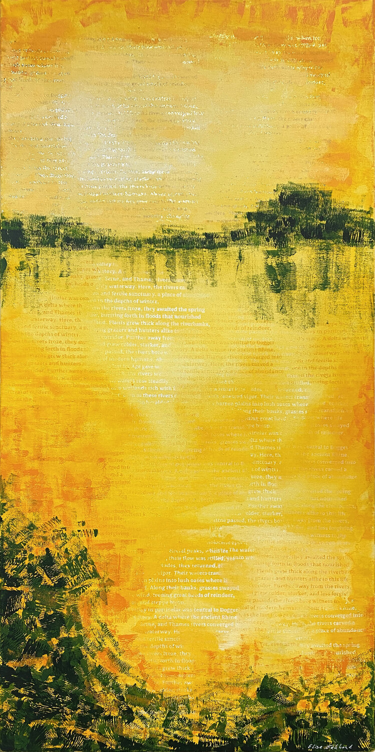 Traces of Thought 11 Elise Eekhout Original painting for sale