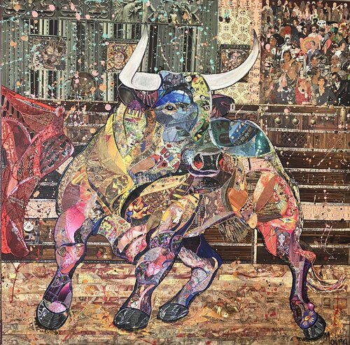 My Raging Bull von Moira McAinsh, Malerei kaufen auf Select