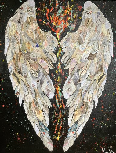 WINGS OF DESIRE von Moira McAinsh, Malerei kaufen auf Select