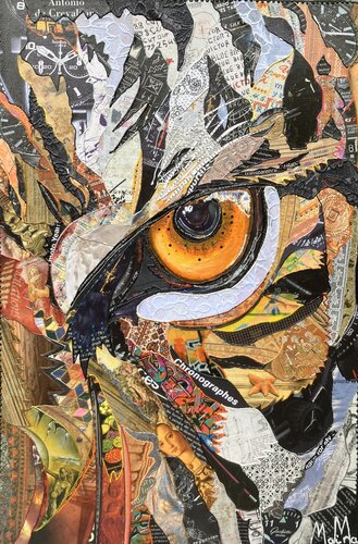 EYE OF THE TIGER von Moira McAinsh, Malerei kaufen auf Select