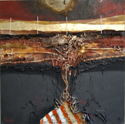 "Timanfaya n.2" by Fulvio Dot, Painting for Sale on Select
