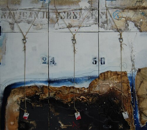 "Mappa per la navigazione verso est" by Fulvio Dot, Painting for Sale on Select