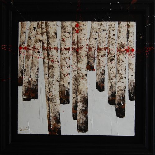 Piccole tracce su bianco  n.2 by Fulvio Dot, Painting for Sale on Select