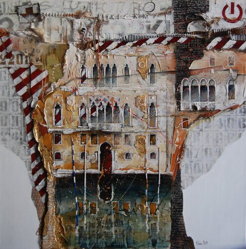 Cartoline dal futuro n.3 by Fulvio Dot, Painting for Sale on Select