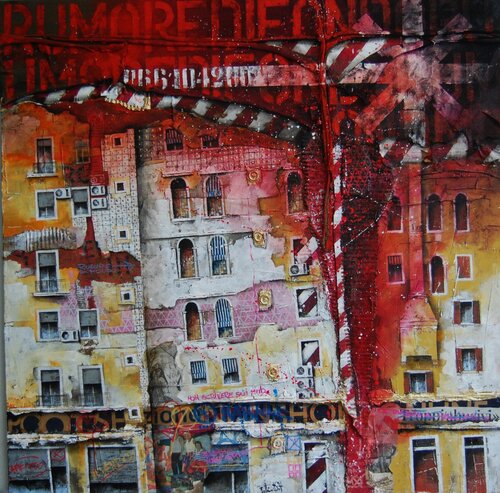 Rumore di fondo by Fulvio Dot, Painting for Sale on Select