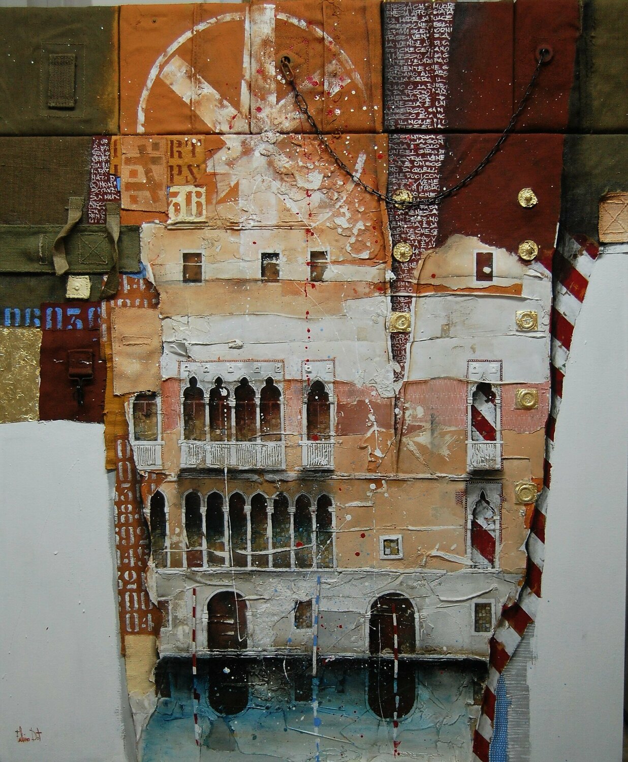 "Sogno in vendita" Fulvio Dot Original painting for sale