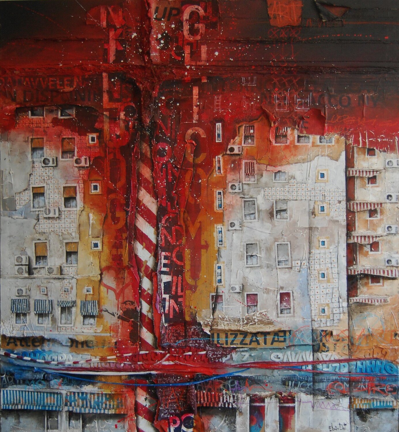 Luoghi comuni Fulvio Dot Original painting for sale