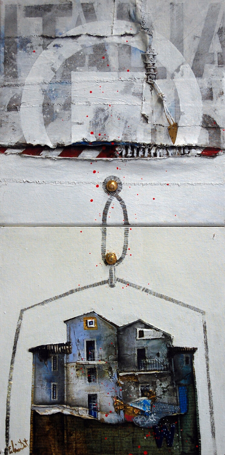 Postcard from Italy n.12 Fulvio Dot Original painting for sale