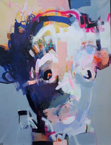 SNAP by Lionel Chevalier, Painting for Sale on Select