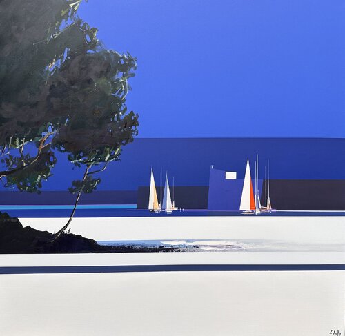 Le petit coin by Lionel Chevalier, Painting for Sale on Select