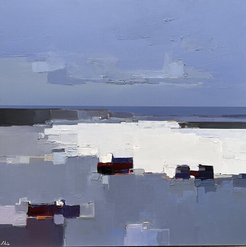 Thinking by Lionel Chevalier, Painting for Sale on Select