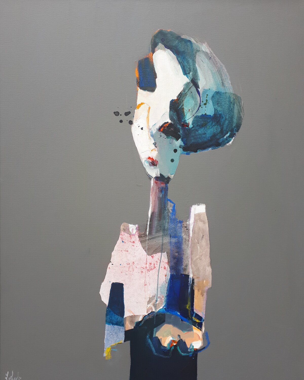 SAYA Lionel Chevalier Original painting for sale