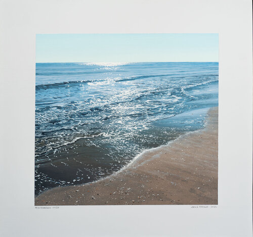 Mediterráneo 10:37 by Javier Torices, Painting for Sale on Select