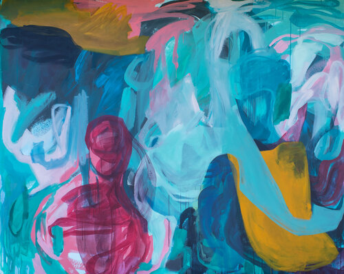 Obstacles No. 08 by Petra Penz, Painting for Sale on Select