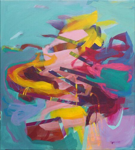 Deconstructed Delusion No. 02 by Petra Penz, Painting for Sale on Select