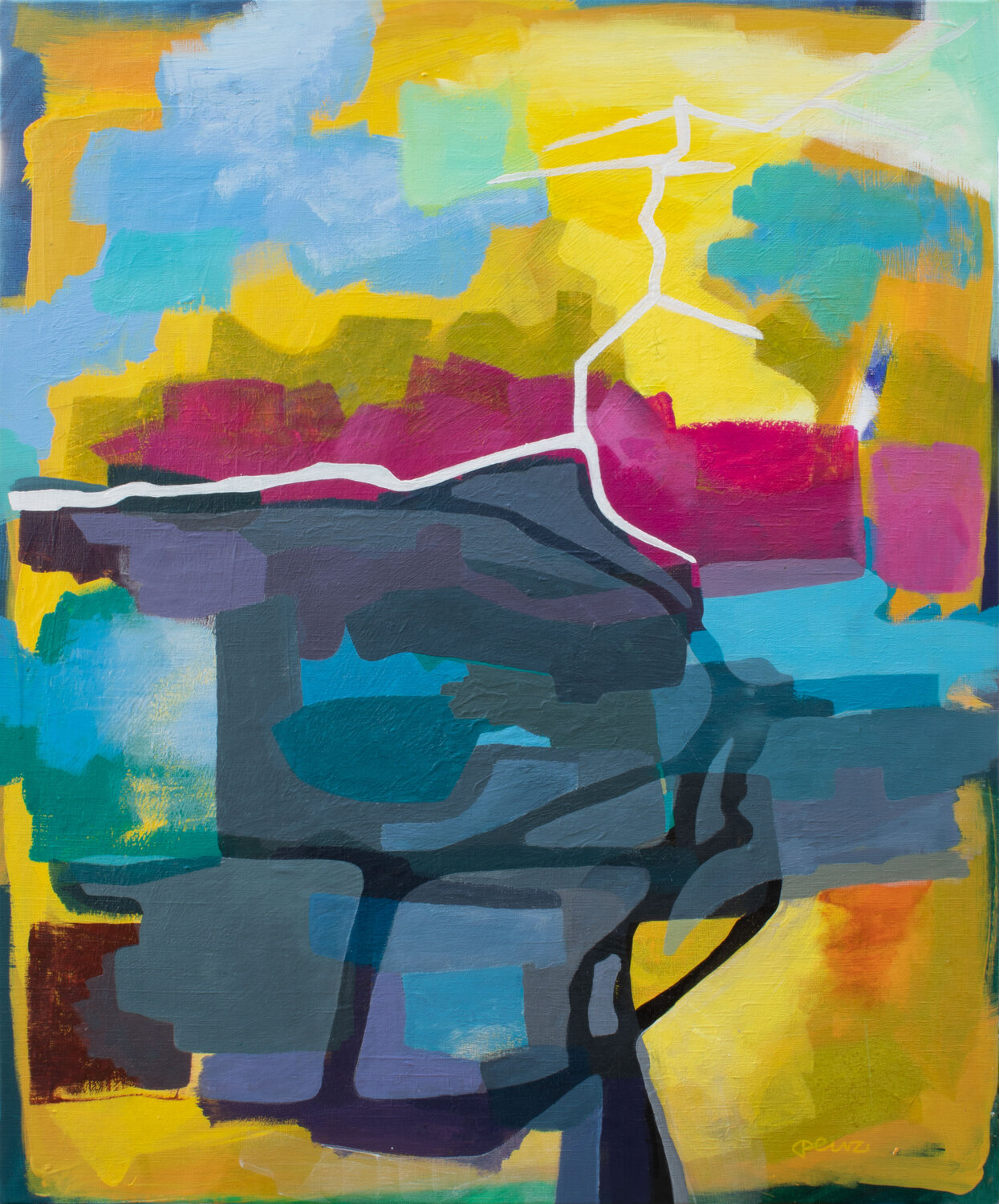Landscapes No. 16 Petra Penz Original painting for sale