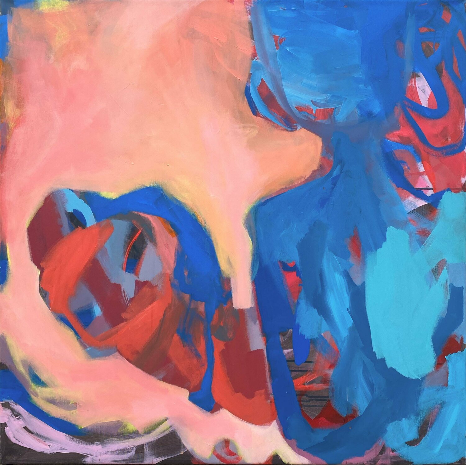 Faces & Figures No. 22 Petra Penz Original painting for sale