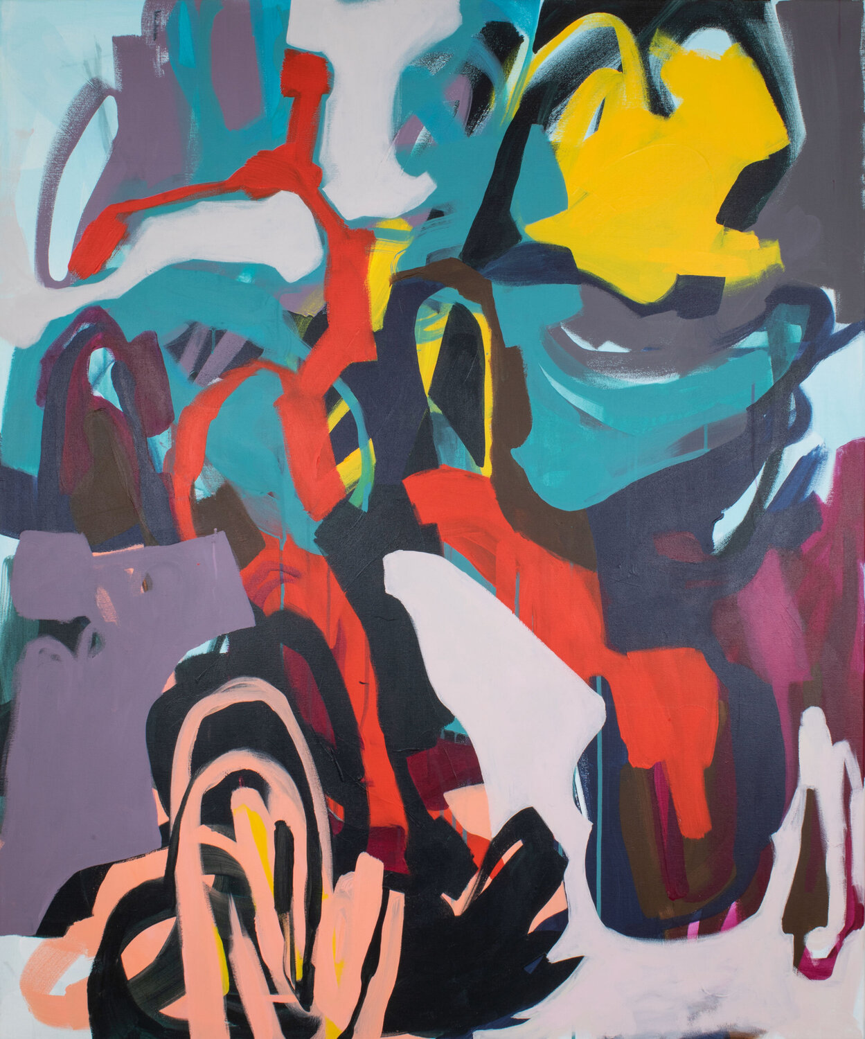 Focal Points No. 01 Petra Penz Original painting for sale
