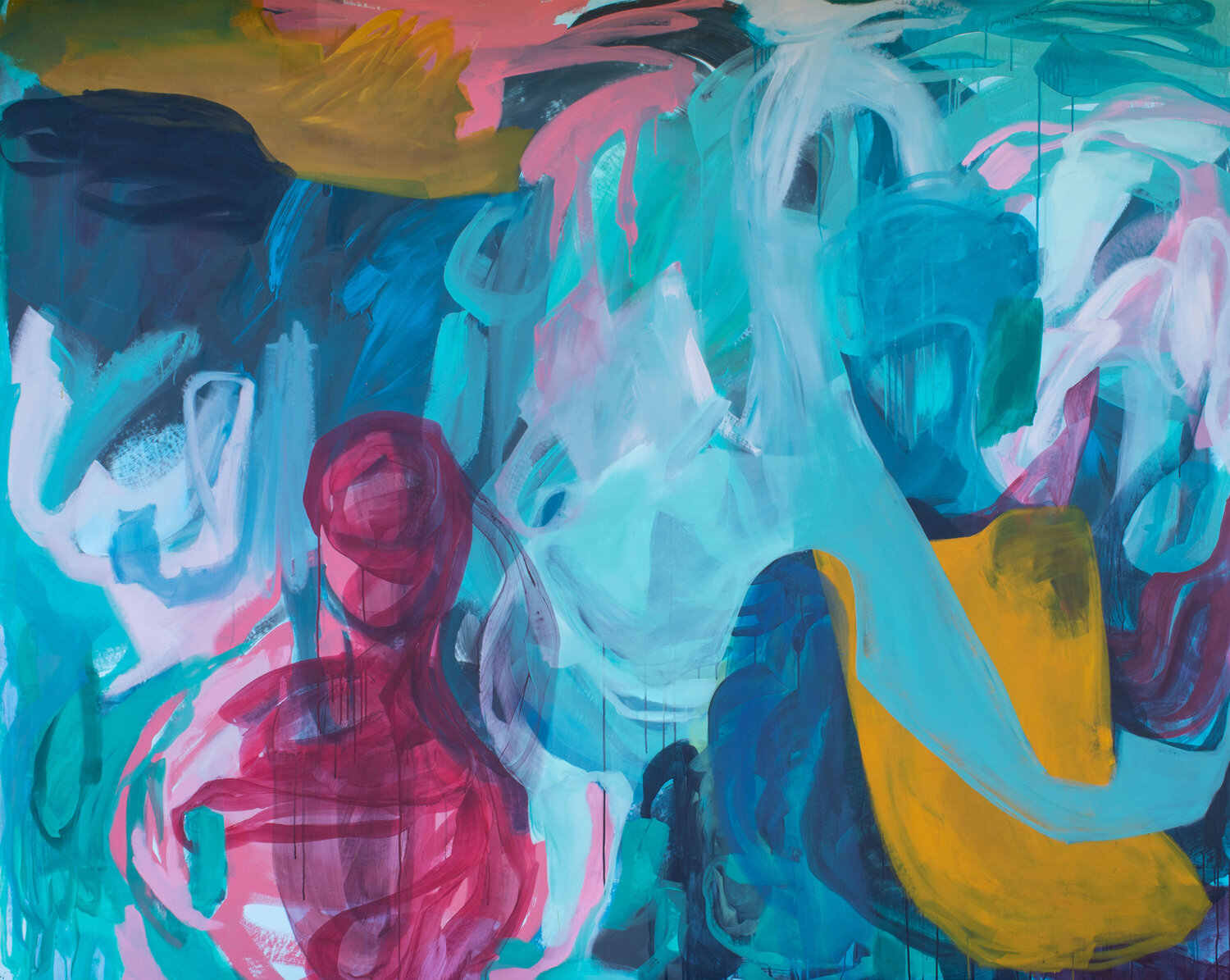 Obstacles No. 08 Petra Penz Original painting for sale