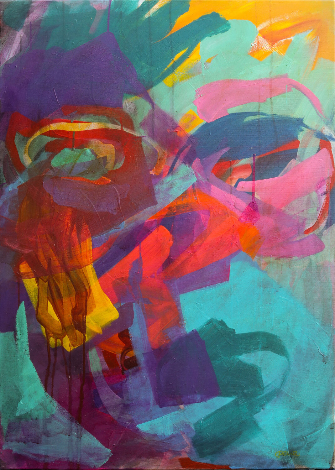Visible No. 13 Petra Penz Original painting for sale