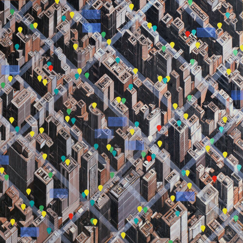 Modern Life 1 by Dominique Emard, Painting for Sale on Select