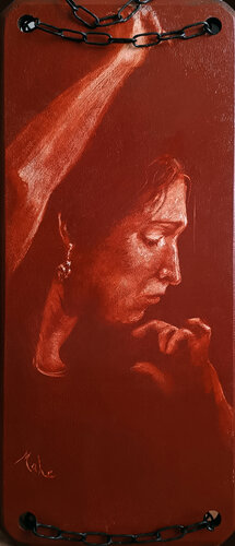 💃 La Flamenca by Isabel Mahe, Painting for Sale on Select