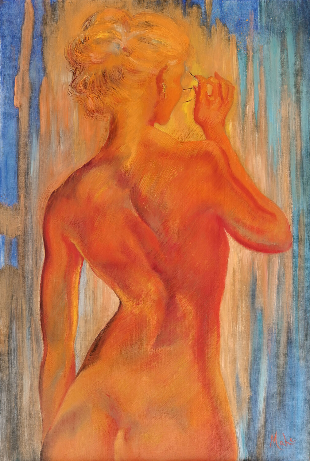 ☀️ Holiday Isabel Mahe Original painting for sale