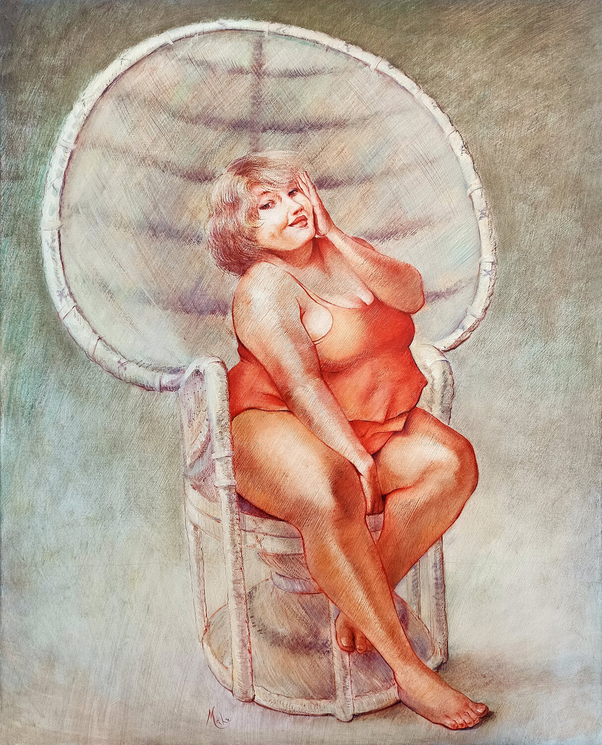 💖 Emmanuelle Isabel Mahe Original painting for sale