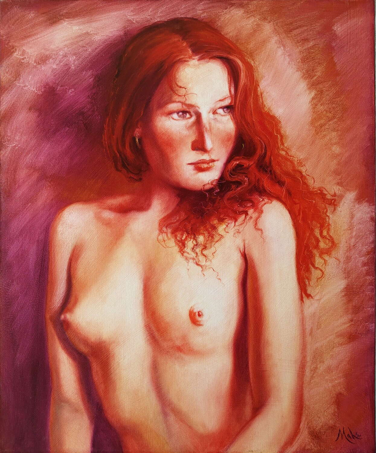 ◇ Habanera Isabel Mahe Original painting for sale
