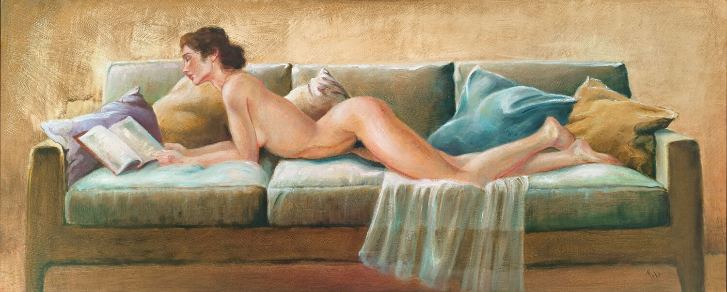 📖 À la Recherche du Temps perdu 📖 In Search of lost Time 📖 Auf der Suche nach der verlorenen Zeit Isabel Mahe Original painting for sale