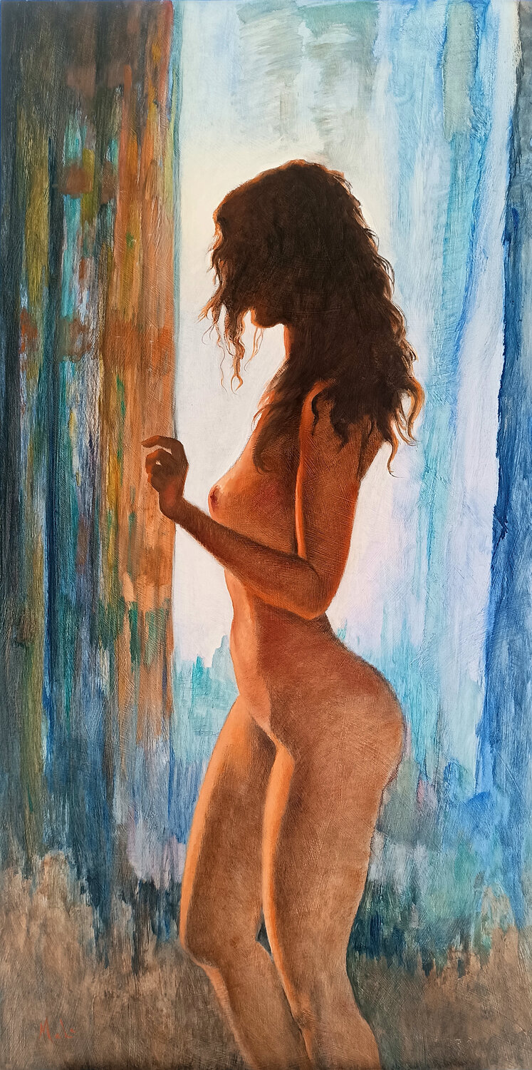 🧡 Fascination Isabel Mahe Original painting for sale
