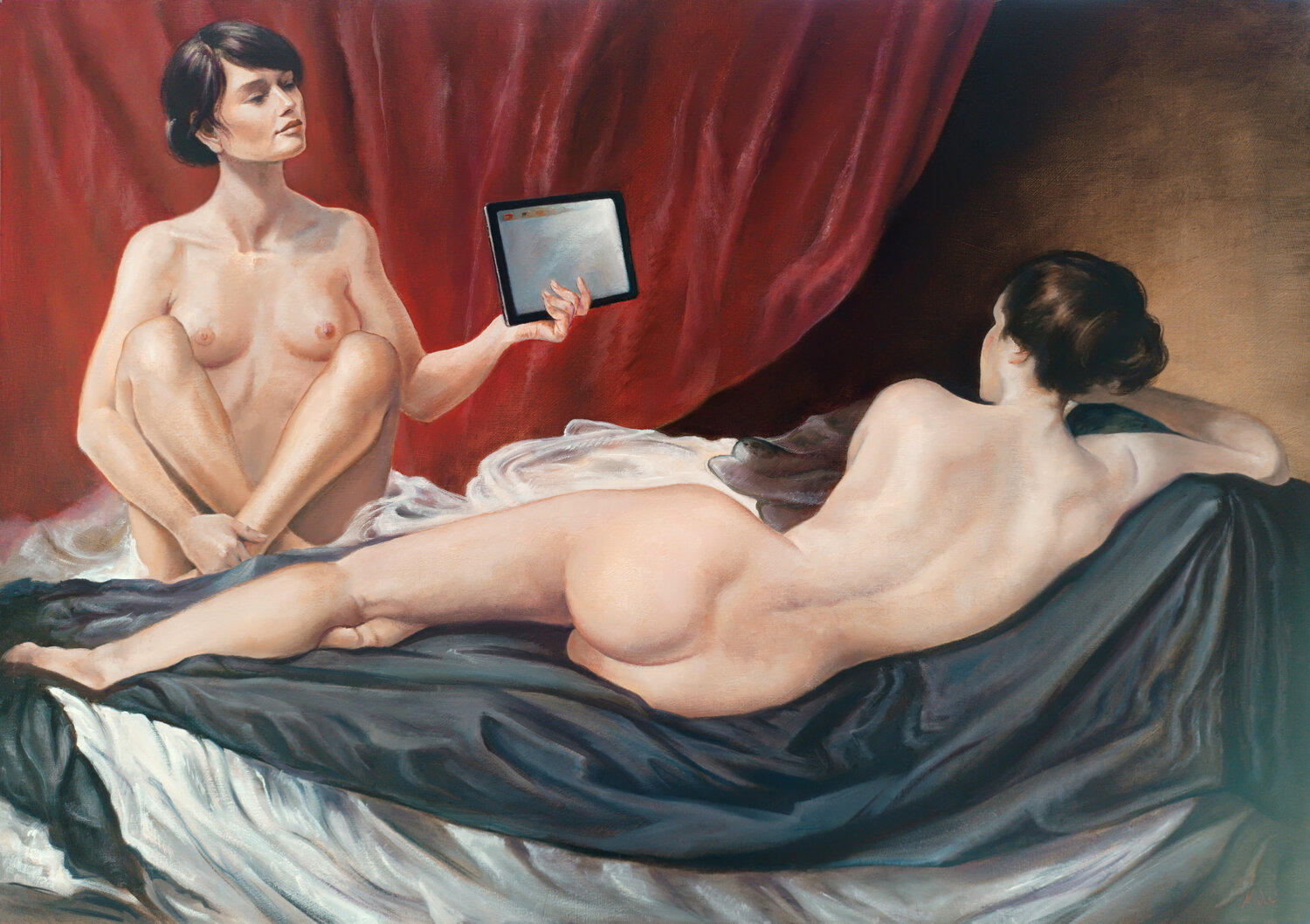 ◇ MàJ Venus 2.0 Isabel Mahe Original painting for sale
