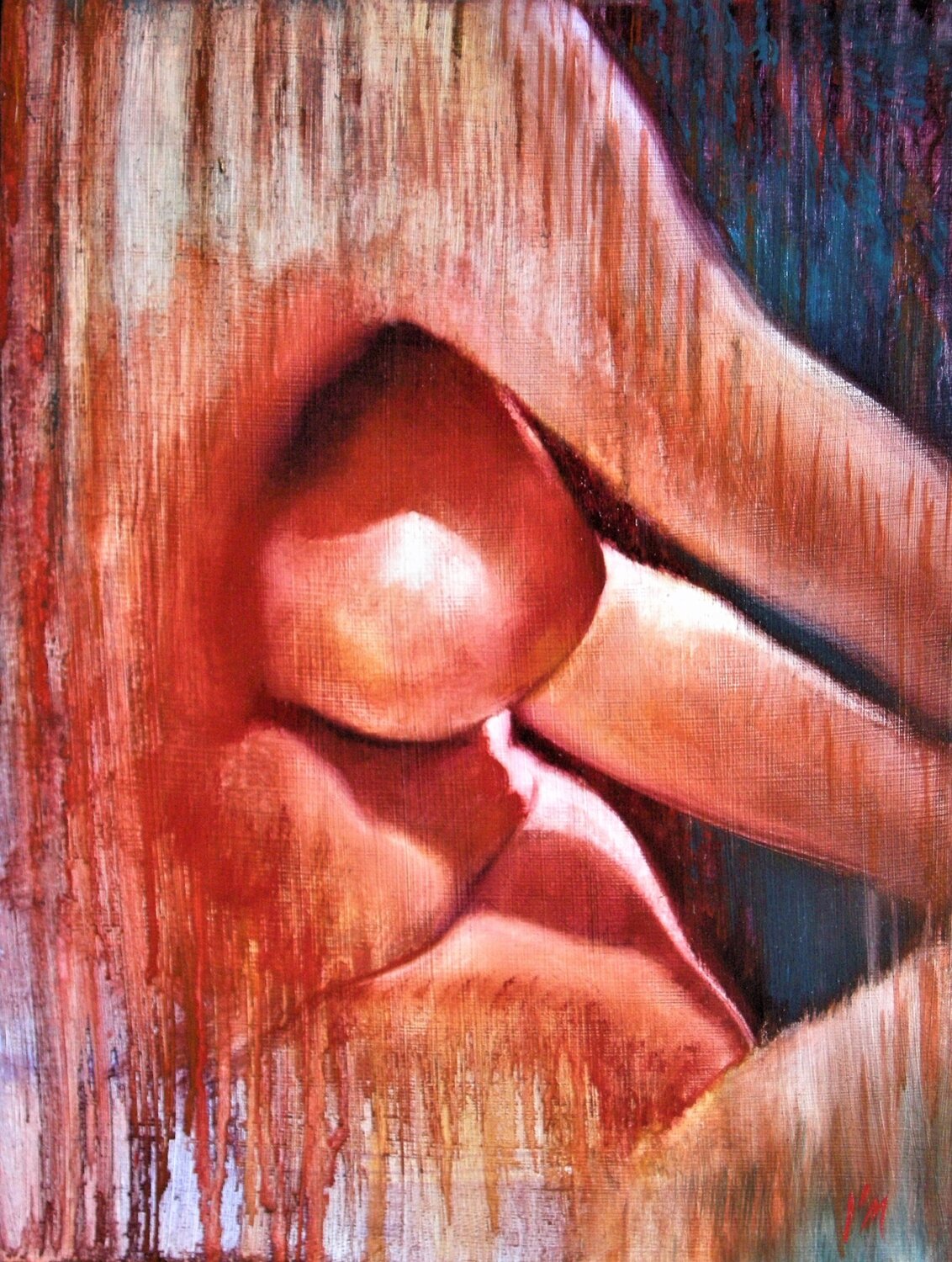 🧡 Nid d'Amour 🧡 Love Nest 🧡 Liebesnest Isabel Mahe Original painting for sale