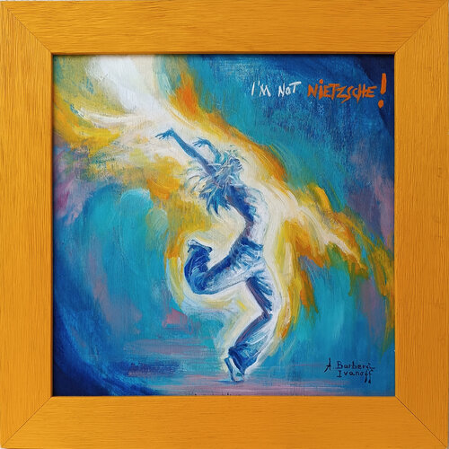 I'm not Nietzsche ! by Alexandre Barbera-Ivanoff, Painting for Sale on Select