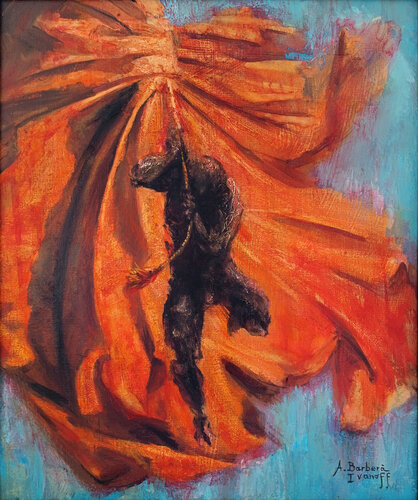 Entracte by Alexandre Barbera-Ivanoff, Painting for Sale on Select