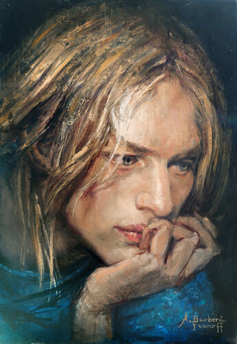 Absence by Alexandre Barbera-Ivanoff, Painting for Sale on Select