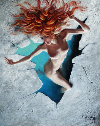 Pandore by Alexandre Barbera-Ivanoff, Painting for Sale on Select