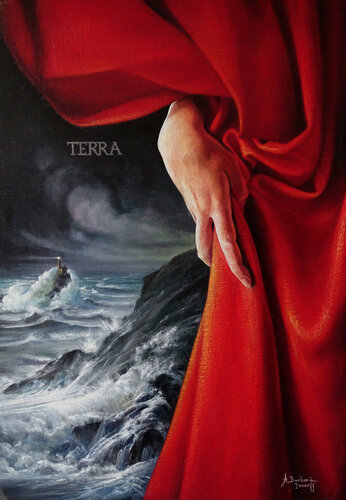 Scène IV Terra by Alexandre Barbera-Ivanoff, Painting for Sale on Select