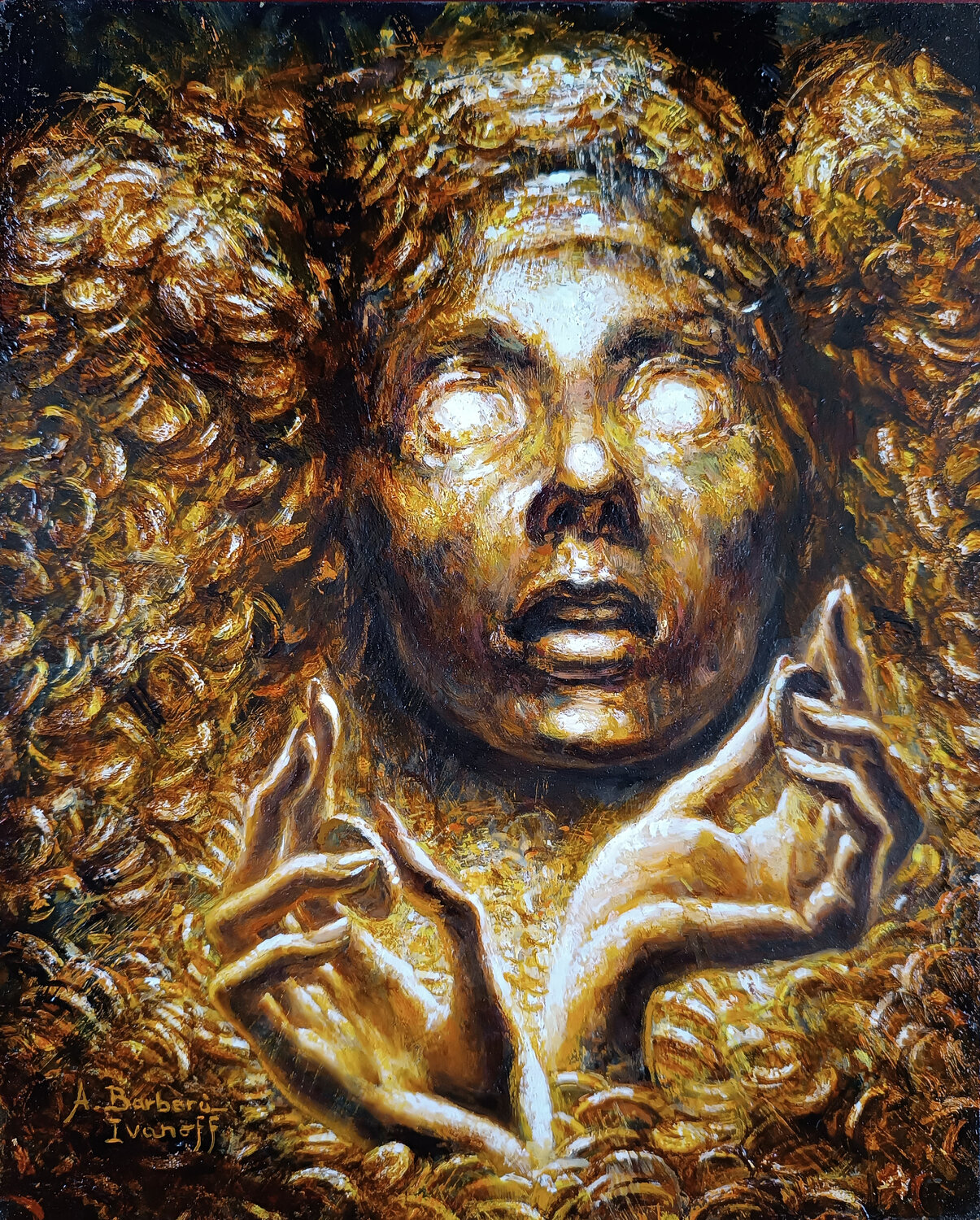Fortuna Alexandre Barbera-Ivanoff Original painting for sale