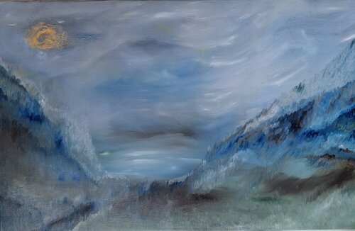 L’eveil by Marie Raynaud, Painting for Sale on Select