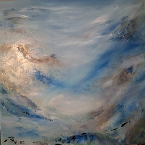 Le Vent by Marie Raynaud, Painting for Sale on Select