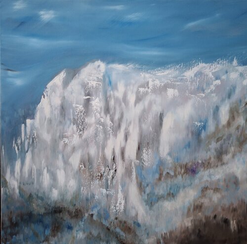 Le Massif by Marie Raynaud, Painting for Sale on Select