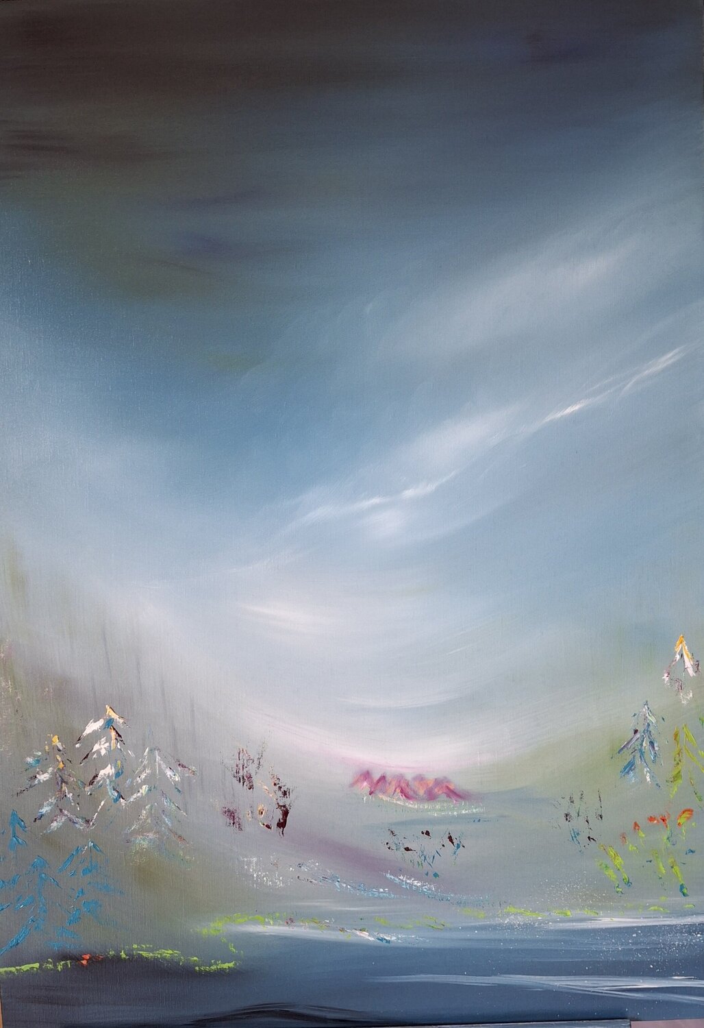 Guisane Marie Raynaud Original painting for sale