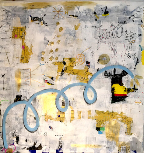 CACOPHONIE by Malvina Sauvage, Painting for Sale on Select