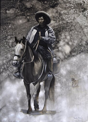 "Camino al infinito" by Yamil Picco, Painting for Sale on Select