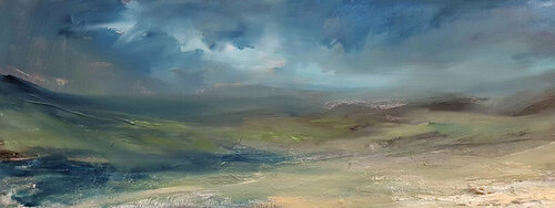 Wales country by Wim Van De Wege, Painting for Sale on Select