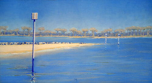 L'anse du Pouldon by François Cusson, Painting for Sale on Select