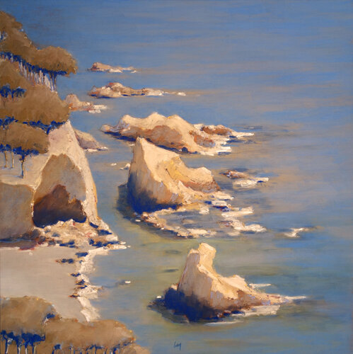 Crique à Morgat by François Cusson, Painting for Sale on Select