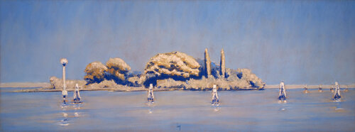 L'îlot de Crevan by François Cusson, Painting for Sale on Select