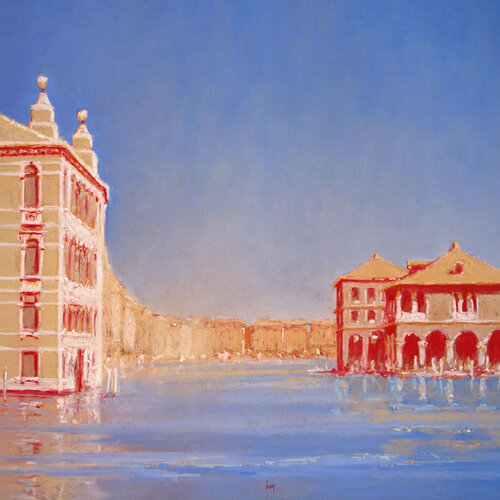 Grand Canal, Venise by François Cusson, Painting for Sale on Select